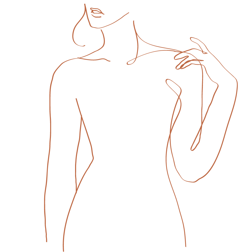 decorativo silhouette mujer